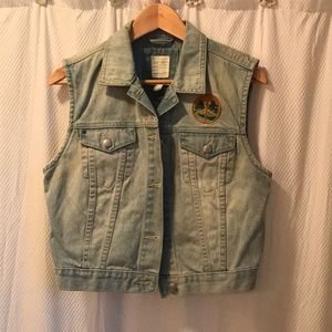 Denim vest